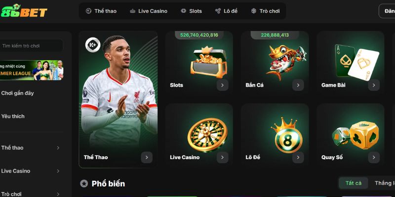 86BET – Nền Tảng Cá Cược Uy Tín, Nạp Rút Nhanh Chỉ 20 Giây Tìm hiểu đôi nét về nhà cái 86BET