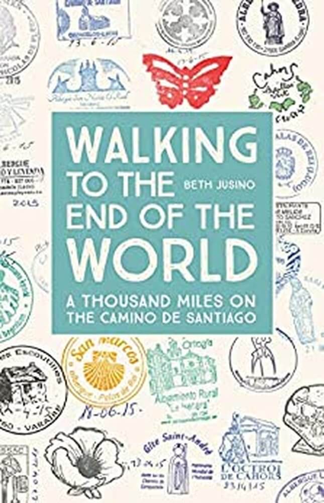 Travel Books
Cover of Walking to the End of the world by Beth Jusino, tagline  A thousand miles on the Camino de Santiago