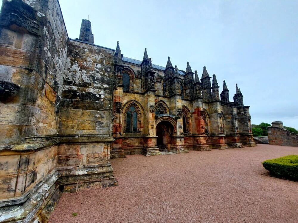 Roslyn Chapel side view