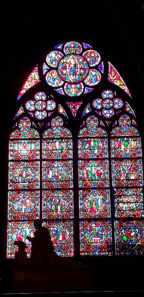 Stained glass windows