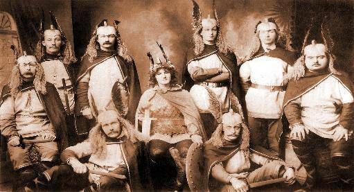 Shetland Fire Festival image from Jarl squad 1906 