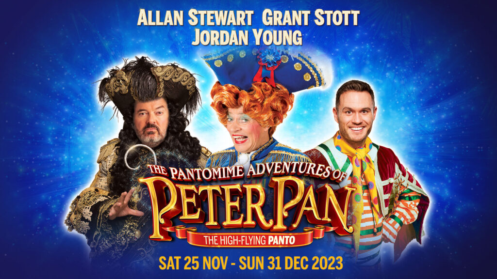 The Best Way to Visit Edinburgh Christmas Market in 2023  Poster for Edinburgh panto the pantomime adventures of peter pan