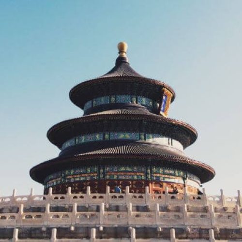 Temple of Heaven, one of the places we visited on my 2019 trip to China